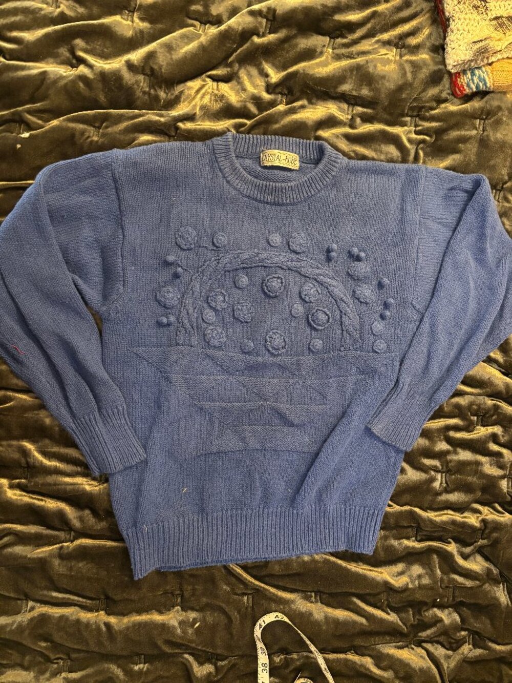 Royal Blue Cotton perfect sweater